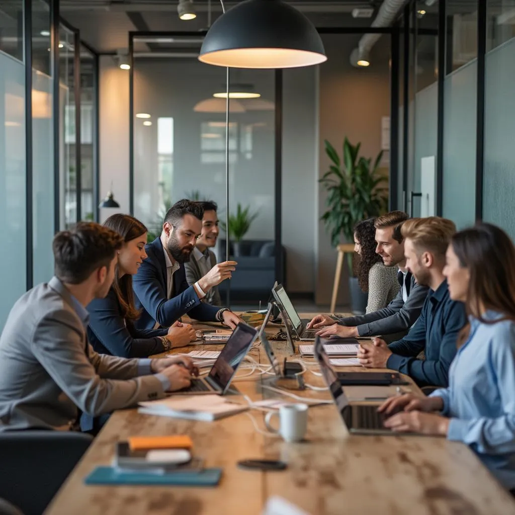 Equipo de trabajo colaborativo