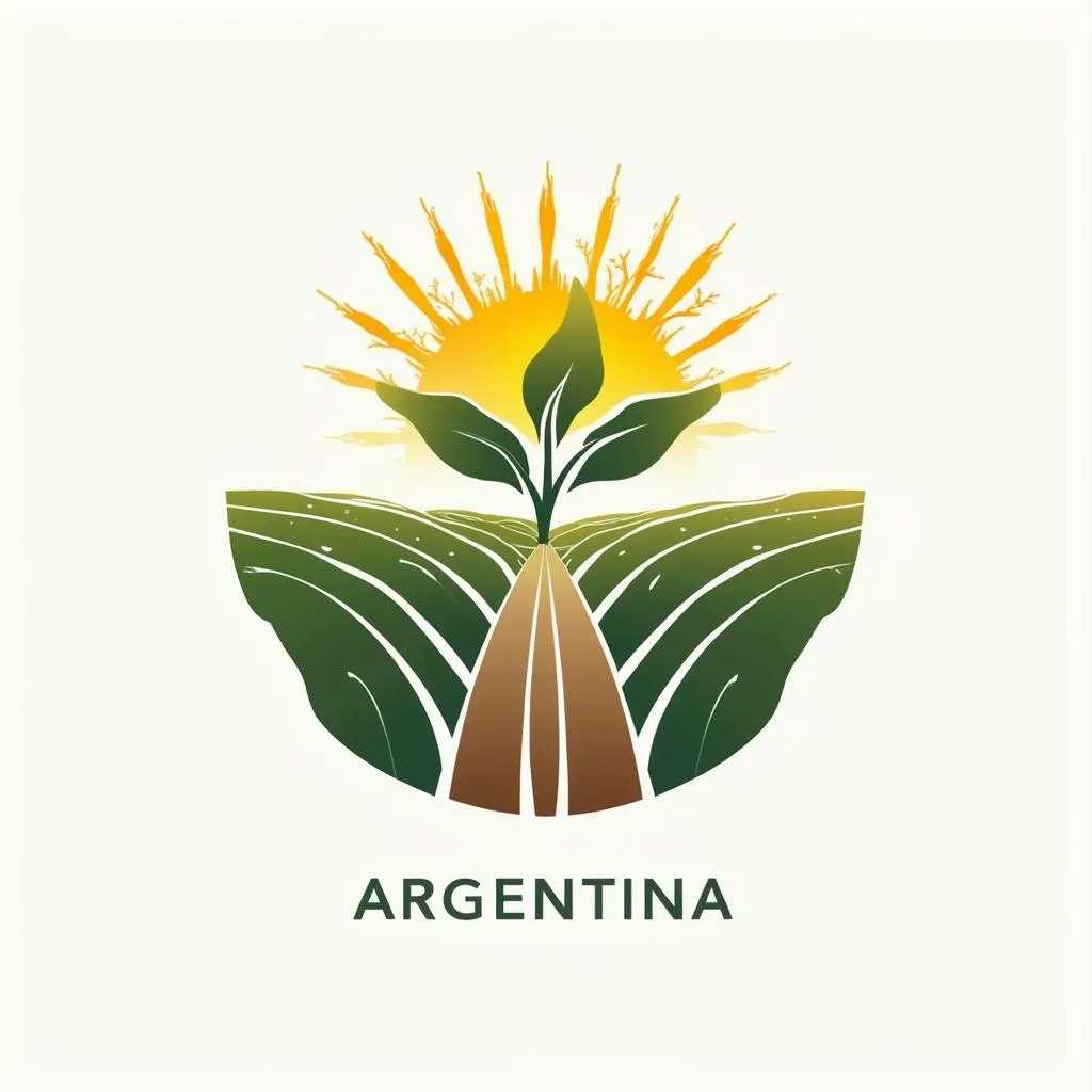 Logo de empresa agropecuaria